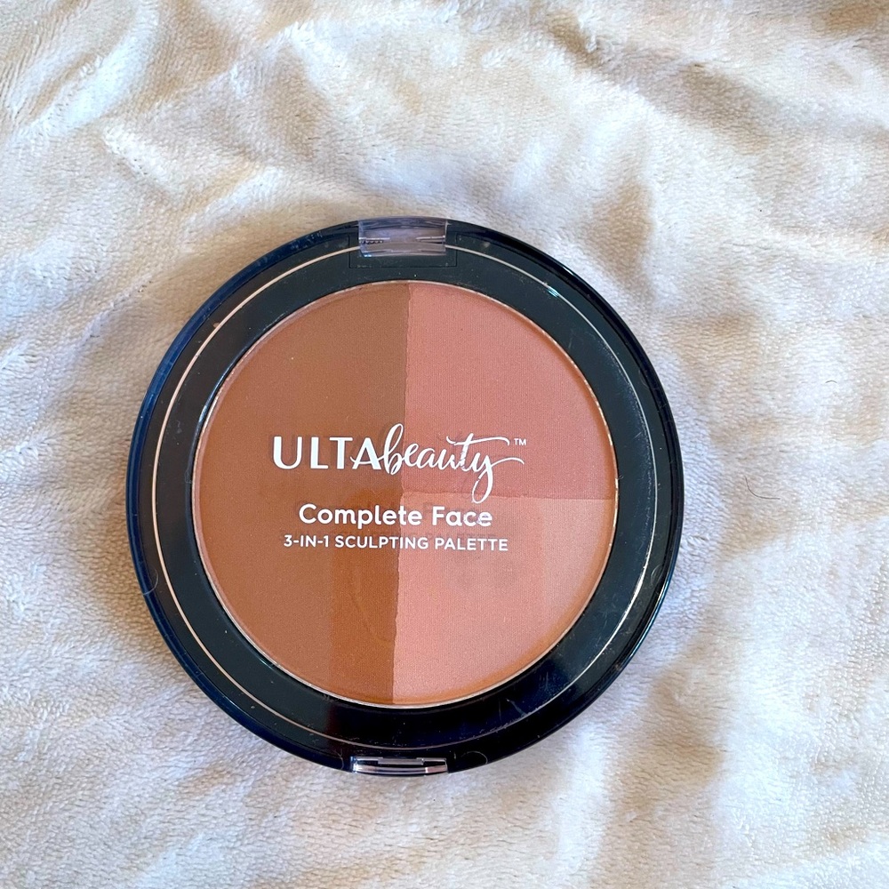 Ulta beauty 3 in 1 face sculpting palette